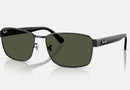 RB3750 / Polished Black/G-15 Green(002/31) / 59-18-145