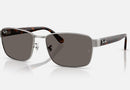 RB3750 / Polished Gunmetal/Dark Grey(004/B1) / 59-18-145