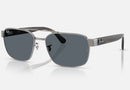 RB3751 / Polished Gunmetal/Blue(004/R5) / 58-17-145