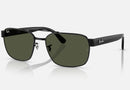 RB3751 / Polished Black/G-15 Green(002/31) / 58-17-145