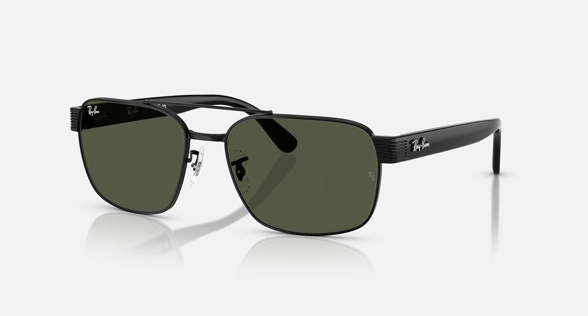 RB3751 / Polished Black/G-15 Green(002/31) / 58-17-145