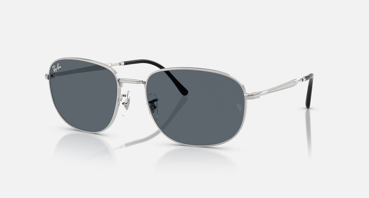 RB3754 / Polished Silver/Blue(003/R5) / 60-19-145