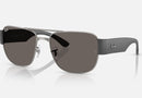 RB3756 / Polished Gunmetal/Dark Grey(004/B1) / 56-18-140