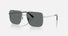 RB3758 / Polished Silver/Dark Grey Polarized(003/81) / 56-16-145