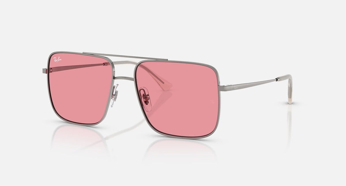 RB3758 / Polished Gunmetal/Pink(004/84) / 54-16-145
