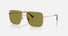 RB3758 / Polished Pale Gold/Green(9213/2) / 54-16-145