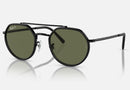 RB3765 / Polished Black/Green Polarized(002/58) / 53-22-145