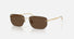 RB3768 / Polished Arista Gold/Dark Brown(001/73) / 56-17-145