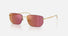 RB3768 / Polished Arista Gold/Dark Violet Mirror Red(001/D0) / 56-17-145