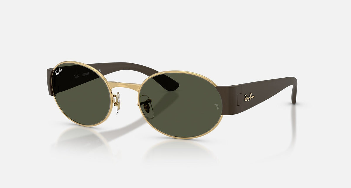 RB3770 / Polished Gold/Green(001/31) / 54-20-140