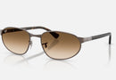 RB3777 / Polished Copper/Clear Gradient Brown(925932) / 56-19-140