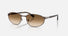 RB3777 / Polished Copper/Clear Gradient Brown(925932) / 56-19-140