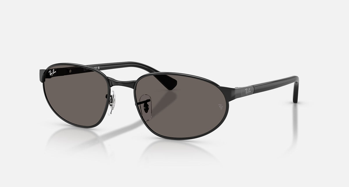 RB3777 / Polished Black/Dark Grey(002/B1) / 56-19-140