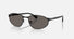 RB3777 / Polished Black/Dark Grey(002/B1) / 56-19-140