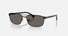 RB3778 / Polished Black/Dark Grey(002/B1) / 57-18-140