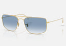 RB3779 / Polished Arista Gold/Clear Gradient Blue(001/3F) / 56-18-140