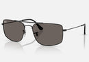 RB3779 / Polished Black/Dark Grey(002/B1) / 56-18-140