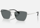 RB3783 / Polished Silver/Dark Grey Polarized(003/81) / 53-18-145