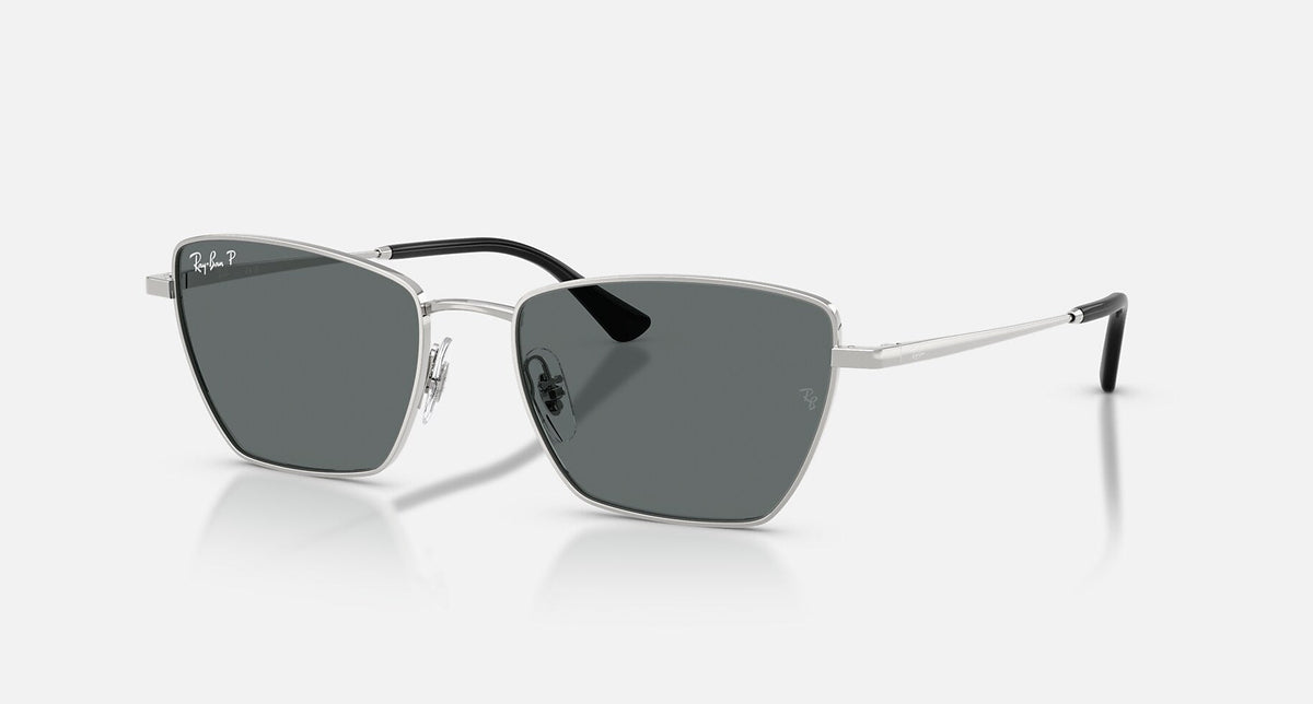 RB3783 / Polished Silver/Dark Grey Polarized(003/81) / 53-18-145