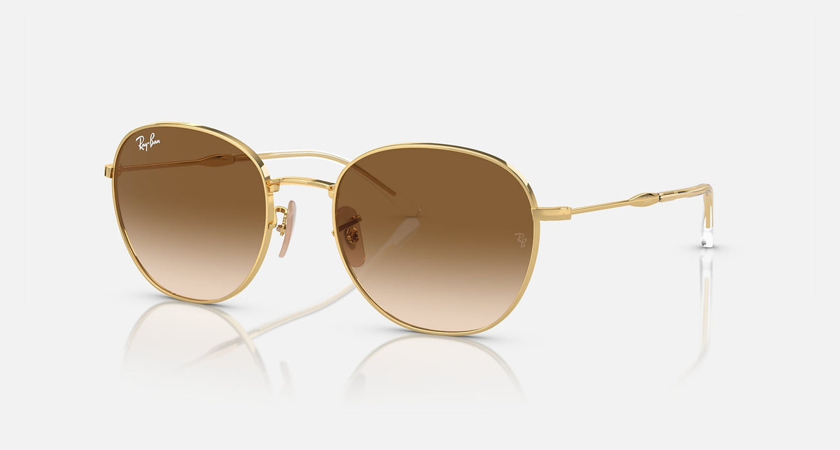 RB3809 / Polished Arista Gold/Light Brown(001/51) / 53-20-145