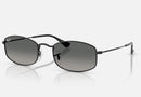 RB3832 / Polished Black/Gradient Grey(002/71) / 52-21-145