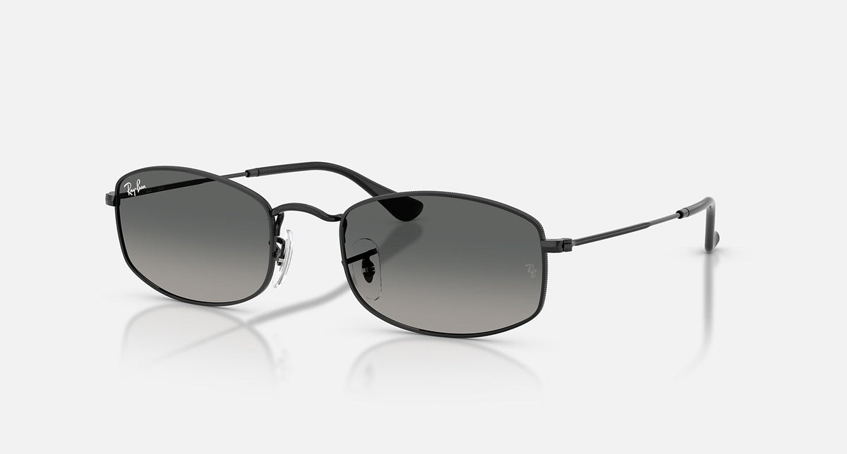 RB3832 / Polished Black/Gradient Grey(002/71) / 52-21-145