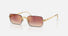 RB3928 / Polished Arista Gold/Clear Gradient Dark Violet(001/8H) / 54-20-145