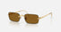 RB3928 / Polished Arista Gold/Dark Brown Polarized(001/83) / 54-20-145