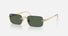 RB3928 / Polished Arista Gold/Dark Green(001/71) / 54-20-145