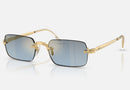 RB3928 / Polished Arista Gold/Blue Gradient Dark Grey(001/S2) / 54-20-145