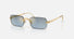 RB3928 / Polished Arista Gold/Blue Gradient Dark Grey(001/S2) / 54-20-145