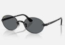 RB3929 / Polished Black/Dark Grey Polarized(002/81) / 54-20-145