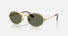 RB3931 / Polished Arista Gold/Polarized Green(001/58) / 54-21-145