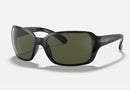 RB4068 / Polished Black/G-15 Green(601) / 60-17-130