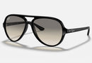 RB4125 / Polished Black/Light Grey Gradient(601/32) / 59-13-140
