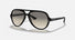 RB4125 / Polished Black/Light Grey Gradient(601/32) / 59-13-140