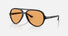 RB4125 / Polished Black/Orange(601/33) / 59-13-140