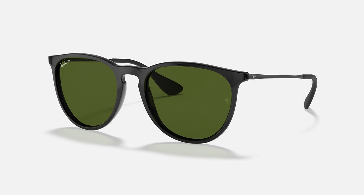 RB4171F / Polished Black/G-15 Green Polarized(601/2P) / 54-18-145