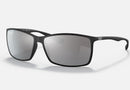 RB4179 / Matte Black/Silver Polarized(601S82) / 62-13-140