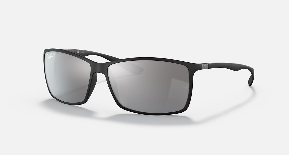 RB4179 / Matte Black/Silver Polarized(601S82) / 62-13-140