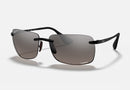 RB4255 / Polished Black/Silver Polarized+(601/5J) / 60-15-135