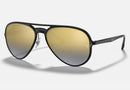 RB4320CH / Polished Black/Blue Polarized+(601/J0) / 58-16-140