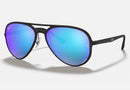 RB4320CH / Matte Black/Blue Polarized+(601S/A1) / 58-16-140