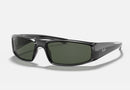 RB4335 / Polished Black/G-15 Green(601/71) / 58-17-130
