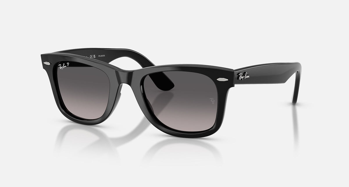 RB4340 / Polished Black/Gradient Grey Polarized(601/M3) / 50-22-150