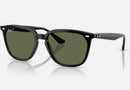 RB4362 / Polished Black/G-15 Green Polarized(601/9A) / 55-18-145