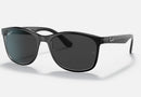 RB4374 / Polished Black On Transparent/Polarized Black(603948) / 56-19-145