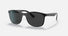 RB4374 / Polished Black On Transparent/Polarized Black(603948) / 56-19-145