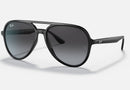 RB4376 / Polished Black/Grey Gradient(601/8G) / 57-16-145
