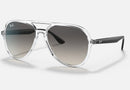 RB4376 / Polished Transparent/Grey Gradient(647711) / 57-16-145